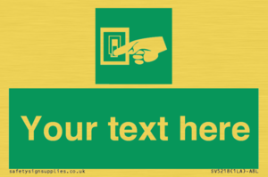 Custom Light Switch Sign